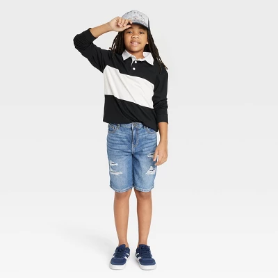 Boys' Destructed Bermuda Jean Shorts - Art Class™ 2 Boys' Destructed Bermuda Jean Shorts - Art Class™ - Image 2