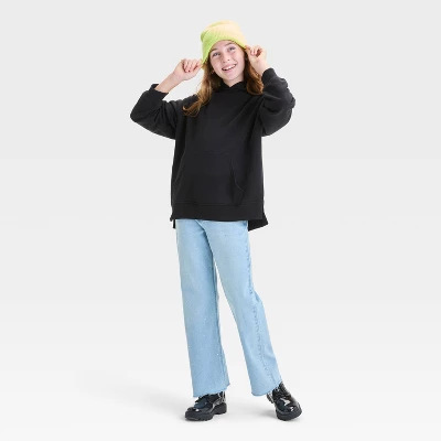 Girls' Fleece Hoodie - Art Class™ 2 Girls' Fleece Hoodie - Art Class™ - Image 2