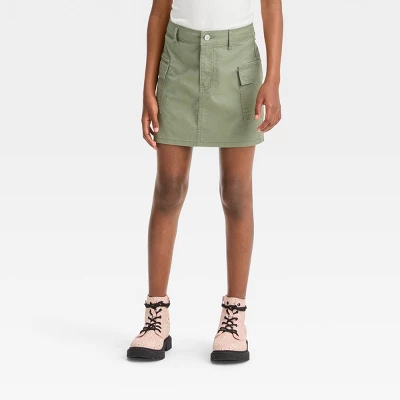 Girls' Twill Cargo Skirt - Art Class™ 3 Girls' Twill Cargo Skirt - Art Class™ - Image 3