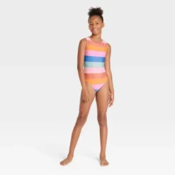 Girls' Surf Striped One Piece Swimsuit - Art Class™ -Daily Kid Wear Shop GUEST 0a6cefe0 32ed 4035 a6b0 31bdc5821648