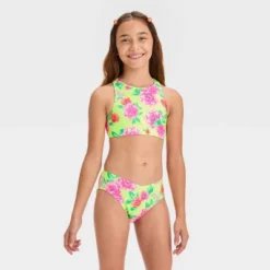 Girls' 'Bright Peony' Floral Printed Bikini Set - Art Class™ 5 Girls' 'Bright Peony' Floral Printed Bikini Set - Art Class™ -Daily Kid Wear Shop GUEST 0b4b3751 ad1f 4f72 98f1 062a16fe335b