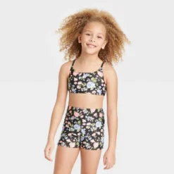 Girls' Tea Party Floral Bike Shorts With Adjustable Back Top Set - Art Class™ Black 5 Girls' Tea Party Floral Bike Shorts With Adjustable Back Top Set - Art Class™ Black -Daily Kid Wear Shop GUEST 0d7ef905 41c0 4f7e a9ee 2ce84af50b94