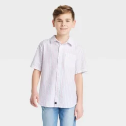 Boys' Seersucker Woven Short Sleeve Button-Down Shirt - Art Class™ White 5 Boys' Seersucker Woven Short Sleeve Button-Down Shirt - Art Class™ White -Daily Kid Wear Shop GUEST 0ef4c28f b046 42dc baf5 a7e7d1ab4cb6