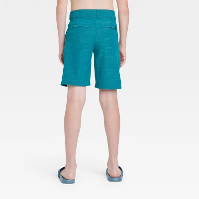 Boys' Hybrid Swim Trunks - Art Class™ Dark Blue 1 Boys' Hybrid Swim Trunks - Art Class™ Dark Blue