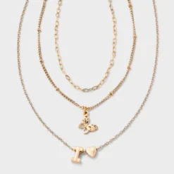 Girls' Initial With Choker And Layered Necklace Set - Art Class™ Gold 30 Girls' Initial With Choker And Layered Necklace Set - Art Class™ Gold -Daily Kid Wear Shop GUEST 13205b1f 613e 4cde 9ab4 a237b0da0512