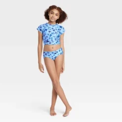 Girls' 3pc Flutter Away Swimwear Set - Art Class™ Blue 7 Girls' 3pc Flutter Away Swimwear Set - Art Class™ Blue -Daily Kid Wear Shop GUEST 1ade17bf 2d0f 43fd a467 27cb21f1a99c