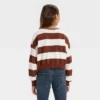 Girls' Light Weight Slouchy Cardigan - Art Class™