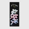 Girls' 6pk Satin Ribbon Bow With Rosettes Hair Clips - Art Class™