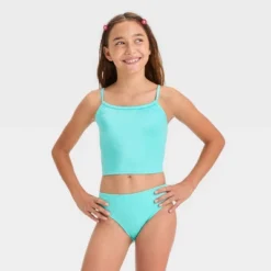 Girls' 'Let It Shine' Solid Midkini Set - Art Class™ 7 Girls' 'Let It Shine' Solid Midkini Set - Art Class™ -Daily Kid Wear Shop GUEST 257c54d3 a507 4f9e b5fd 2356f72929dd