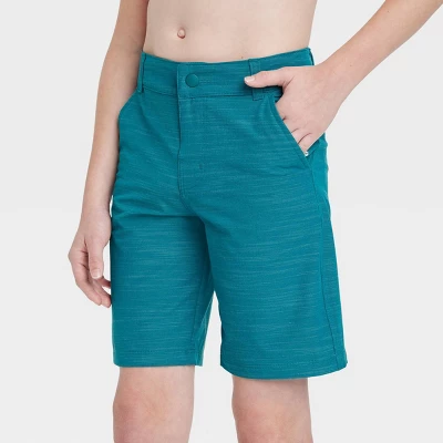 Boys' Hybrid Swim Trunks - Art Class™ Dark Blue 2 Boys' Hybrid Swim Trunks - Art Class™ Dark Blue - Image 2