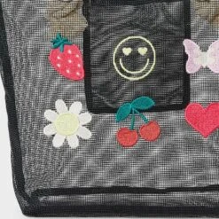 Girls' Mesh With Icons Swim Tote - Art Class™ Black: Softside Handbag, Double Handle, Fruit & Animal Patterns 5 Girls' Mesh With Icons Swim Tote - Art Class™ Black: Softside Handbag, Double Handle, Fruit & Animal Patterns -Daily Kid Wear Shop GUEST 2a1301ee 71e6 48ee 8944 9c2fff3dec60
