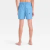 Boys' Striped Swim Shorts - Art Class™ Blue