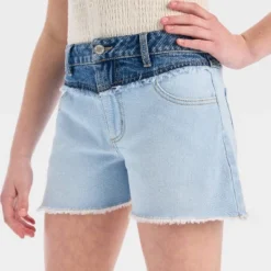 Girls' High-Rise A-Line Colorblock Denim Shorts - Art Class™ 5 Girls' High-Rise A-Line Colorblock Denim Shorts - Art Class™ -Daily Kid Wear Shop GUEST 2d33c217 e191 45d3 85ff aee199c5ea65