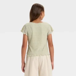 Girls' Bow Front Top - Art Class™