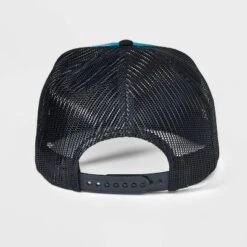 Kids' Palm Trees Trucker Hat - Art Class™ Black