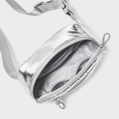 Girls' Fanny Pack - Art Class™ Silver 2 Girls' Fanny Pack - Art Class™ Silver - Image 2