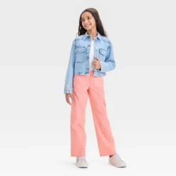 Girls' Denim Jacket - Art Class™ Light Wash 3 Girls' Denim Jacket - Art Class™ Light Wash -Daily Kid Wear Shop GUEST 389f4da6 4f82 428b acee 006f2c3580f4