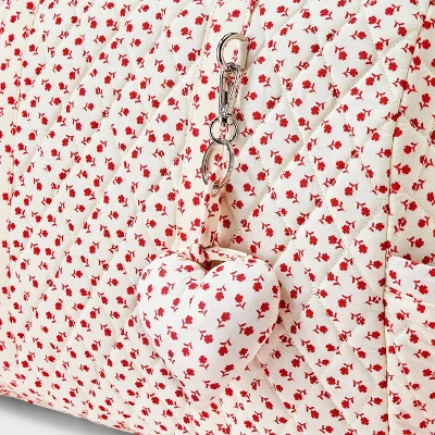 Girls' Heart Shaped Bag Charm - Art Class™ Red 2 Girls' Heart Shaped Bag Charm - Art Class™ Red - Image 2