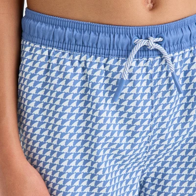 Boys' Shark Fin Swim Trunks - Art Class™ Blue 2 Boys' Shark Fin Swim Trunks - Art Class™ Blue - Image 2