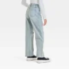 Girls' High-Rise Baggy Jeans - Art Class™