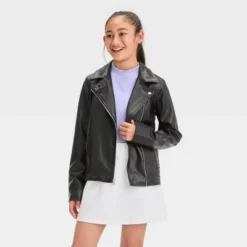 Girls' Faux Leather Moto Jacket - Art Class™ 6 Girls' Faux Leather Moto Jacket - Art Class™ -Daily Kid Wear Shop GUEST 3f727397 7f01 41ea b2f0 220e7c531385