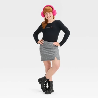 Girls' Long Sleeve Ribbed Baby T-Shirt - Art Class™ 2 Girls' Long Sleeve Ribbed Baby T-Shirt - Art Class™ - Image 2