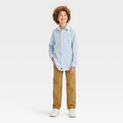 Boys' Oxford Striped Long Sleeve Button-Down Shirt - Art Class™ 2 Boys' Oxford Striped Long Sleeve Button-Down Shirt - Art Class™ - Image 2