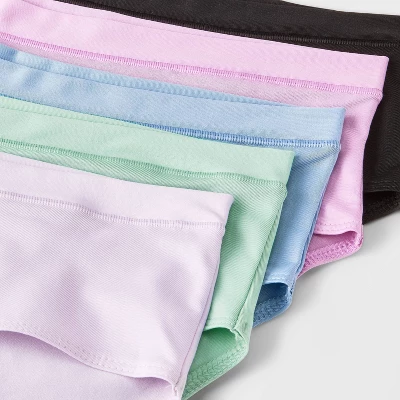 Girls' 5pk Hipster Underwear - Art Class™ Black 3 Girls' 5pk Hipster Underwear - Art Class™ Black - Image 3