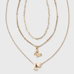 Girls' Initial With Choker And Layered Necklace Set - Art Class™ Gold 33 Girls' Initial With Choker And Layered Necklace Set - Art Class™ Gold -Daily Kid Wear Shop GUEST 52068c18 8da4 4b5d 9b29 1094f3511426