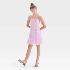 Girls' Rosette Ruffle Dress - Art Class™ Purple 3 Girls' Rosette Ruffle Dress - Art Class™ Purple -Daily Kid Wear Shop GUEST 54f2357d cc52 4184 8f01 db8bc22348aa