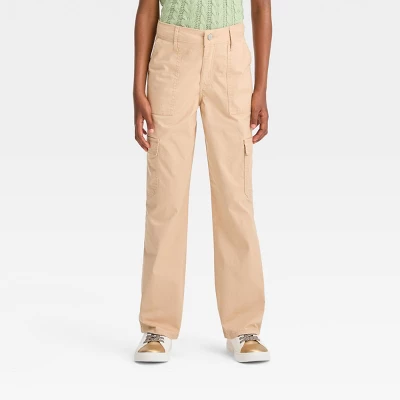 Girls' Twill Cargo Pants - Art Class™ 4 Girls' Twill Cargo Pants - Art Class™ - Image 4