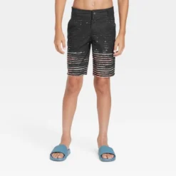 Boys' Striped Hybrid Swim Shorts - Art Class™ Black 5 Boys' Striped Hybrid Swim Shorts - Art Class™ Black -Daily Kid Wear Shop GUEST 60363124 c6a2 4bdb a6b7 8194b8593852