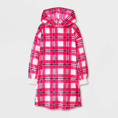 Girls' Hooded Shearling Gown - Art Class™ 7 Girls' Hooded Shearling Gown - Art Class™ - Image 7