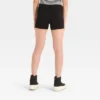 Girls' Foldover Bike Shorts - Art Class™