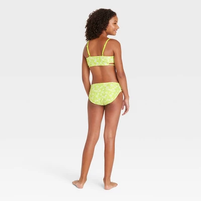 Girls' Make A Wish 2pc Bikini Set - Art Class™ Lime Green 1 Girls' Make A Wish 2pc Bikini Set - Art Class™ Lime Green