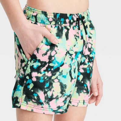Boys' Ground Pastel Tie-Dye Swim Trunks - Art Class™ 1 Boys' Ground Pastel Tie-Dye Swim Trunks - Art Class™