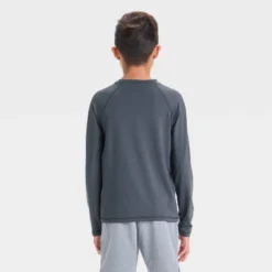 Boys' Long Sleeve Solid Rash Guard Top - Art Class™ Mint Green