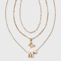 Girls' Initial With Choker And Layered Necklace Set - Art Class™ Gold 34 Girls' Initial With Choker And Layered Necklace Set - Art Class™ Gold -Daily Kid Wear Shop GUEST 73f4209f 92d5 4cb9 a1c4 d8d4c393b8c3