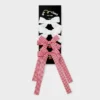 Girls' 4pk Lace And Gingham Cherry Bow Hair Clip Set - Art Class™