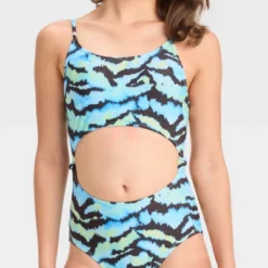 Girls' Tiger Dream One Piece Swimsuit - Art Class™