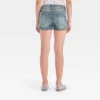Girls' Mid-Rise Paneled Denim Shorts - Art Class™