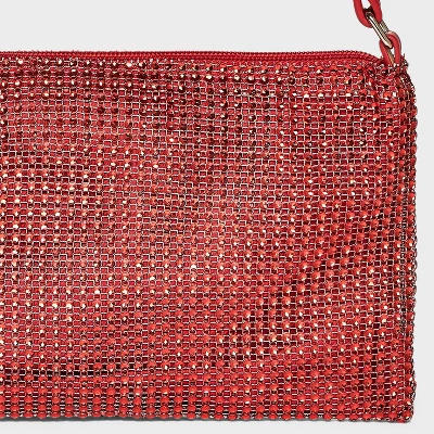 Girls' Rhinestone Mesh Shoulder Bag - Art Class™ 3 Girls' Rhinestone Mesh Shoulder Bag - Art Class™ - Image 3