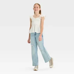 Girls' High-Rise Baggy Jeans - Art Class™ 9 Girls' High-Rise Baggy Jeans - Art Class™ -Daily Kid Wear Shop GUEST 77b738f1 cc9c 48e1 a597 b9c823bf0dd8