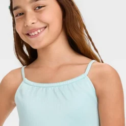 Girls' 'Let It Shine' Solid Midkini Set - Art Class™