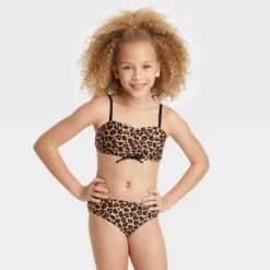 Girls' 'Delightful Cheetah' Shirred Center Bikini Set - Art Class™ 5 Girls' 'Delightful Cheetah' Shirred Center Bikini Set - Art Class™ -Daily Kid Wear Shop GUEST 7b57f87f 8850 49a2 8b96 7aa7767e44eb