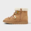 Kids' Char Faux Suede Style Boots - Art Class™ Tan
