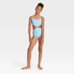 Girls' Warm Days Ahead Solid One Piece Swimsuit - Art Class™ Light Blue 5 Girls' Warm Days Ahead Solid One Piece Swimsuit - Art Class™ Light Blue -Daily Kid Wear Shop GUEST 8097feb2 a9e6 40b0 a58c 77c9ec67b0d9