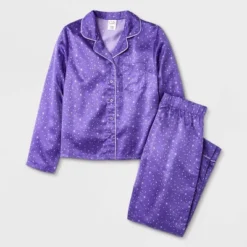 Girls' 2pc Satin Long Sleeve Coat Pajama Set - Art Class™ 8 Girls' 2pc Satin Long Sleeve Coat Pajama Set - Art Class™ -Daily Kid Wear Shop GUEST 889f7fda b4b6 4bd0 be52 57e9927be852