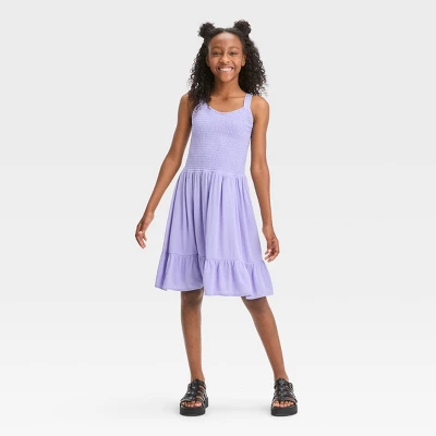 Girls' Back Cut Out Dress - Art Class™ 5 Girls' Back Cut Out Dress - Art Class™ - Image 5