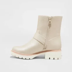 Girls' Maia Moto Boots - Art Class™ Gold